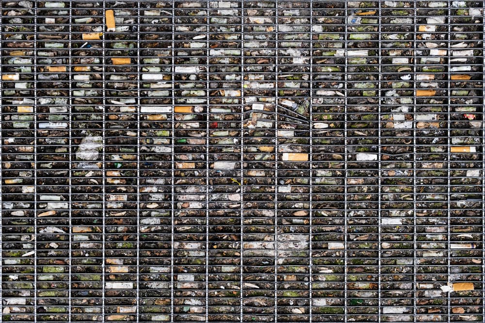Urban Cigarette Grid by Rolf Endermann — canvas wall art