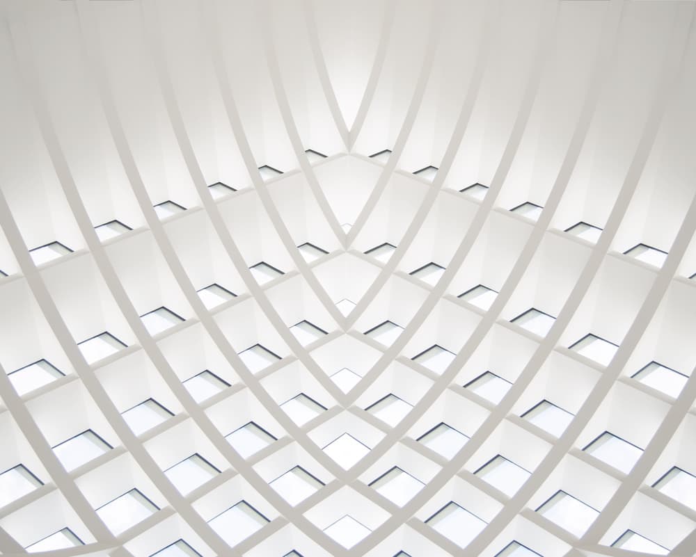 Modern Geometric Ceiling by Nadav Jonas — canvas wall art