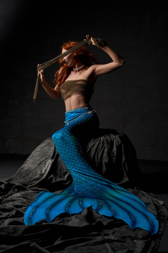 Dark Fantasy Mermaid by Andrey Guryanov — canvas wall art