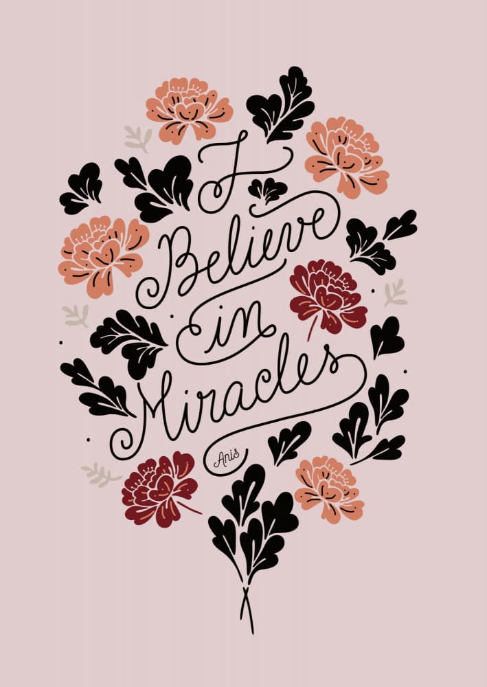 Miracles by Anis Illustration — canvas wall art