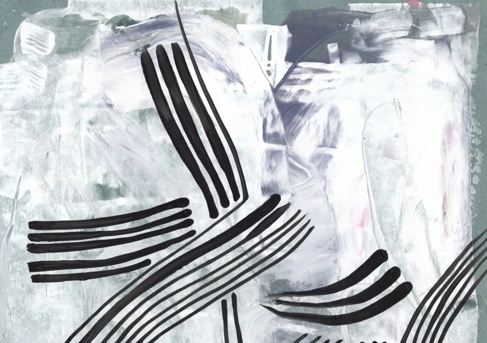 Dynamic Abstract Strokes by Annick — canvas wall art
