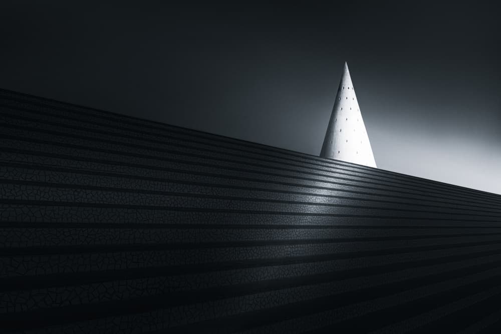 Abstract Cone Design by Olavo Azevedo — canvas wall art