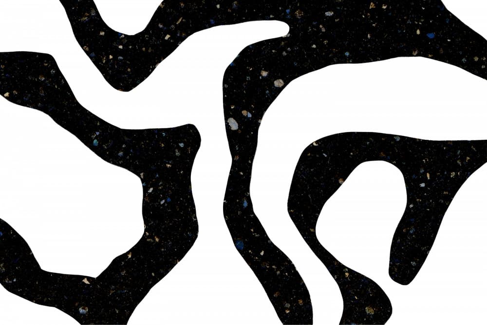 Black Gems by uplusmestudio — canvas wall art