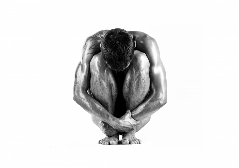 Reflective Human Form by Michael Allmaier — canvas wall art