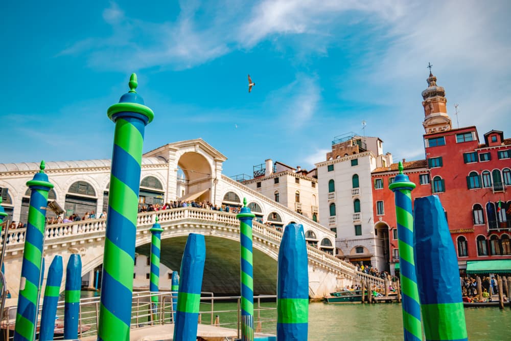 Vibrant Venice Grand Canal by Gabor Estefan — canvas wall art