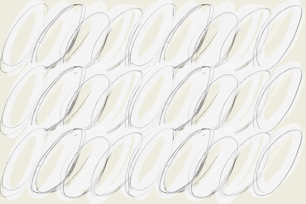 Ethereal Ovals Dance by Treechild — canvas wall art