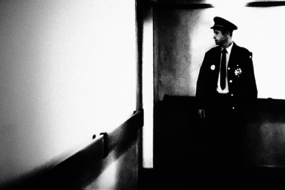 Vigilant Guard in Hallway by Holger Droste — canvas wall art