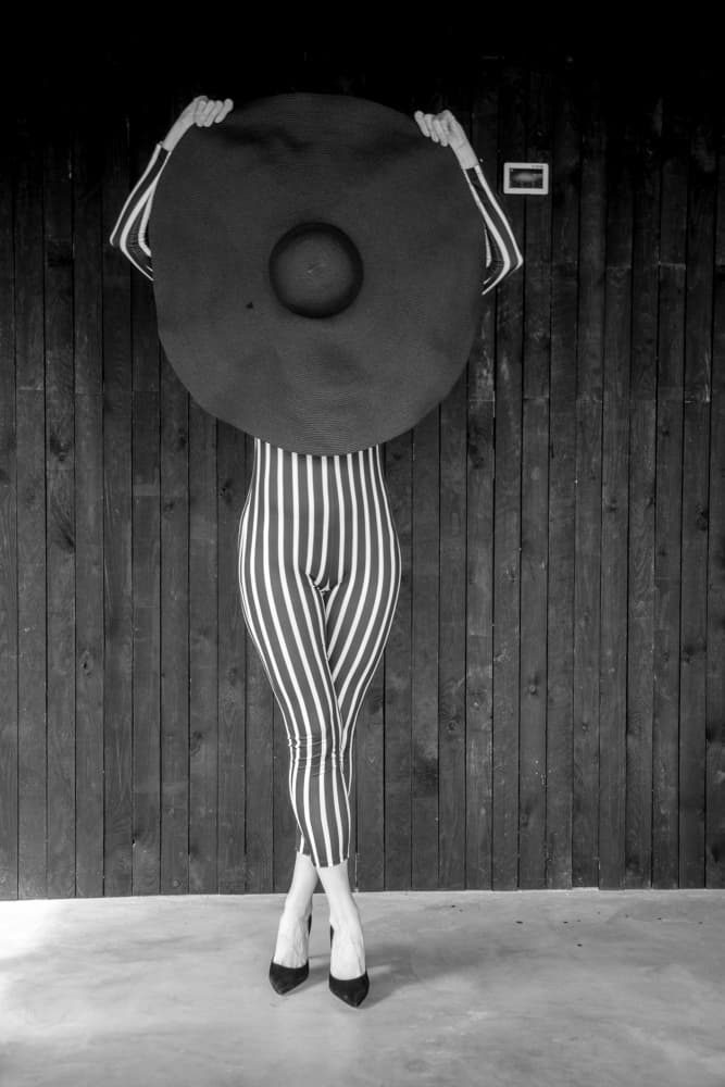 Chic Striped Style by Dzintra Zvagina — canvas wall art