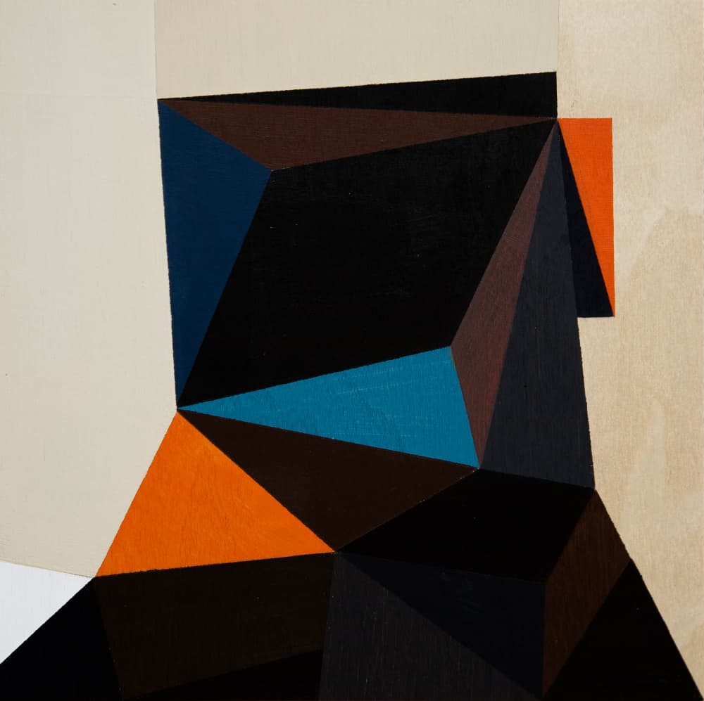 Geometric Facets by Ildefonso Martín — canvas wall art