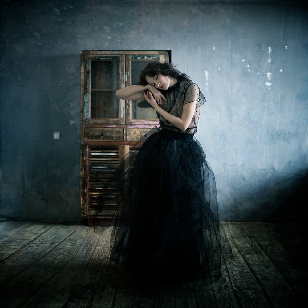 Dark Elegance by Mike Darzi — canvas wall art