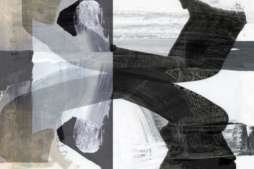 Bold Abstract Layers by cartissi — canvas wall art