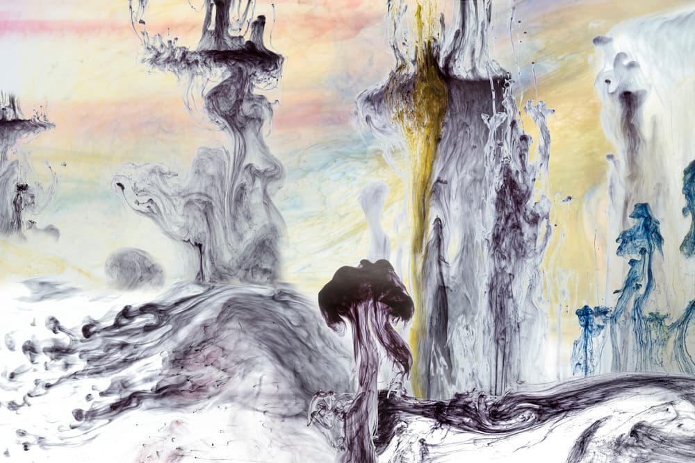 Ethereal Ink Flow by Jerry Berry — canvas wall art