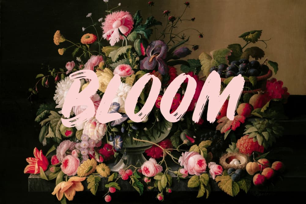Lush Botanical Bloom by Talitha McQueen — canvas wall art