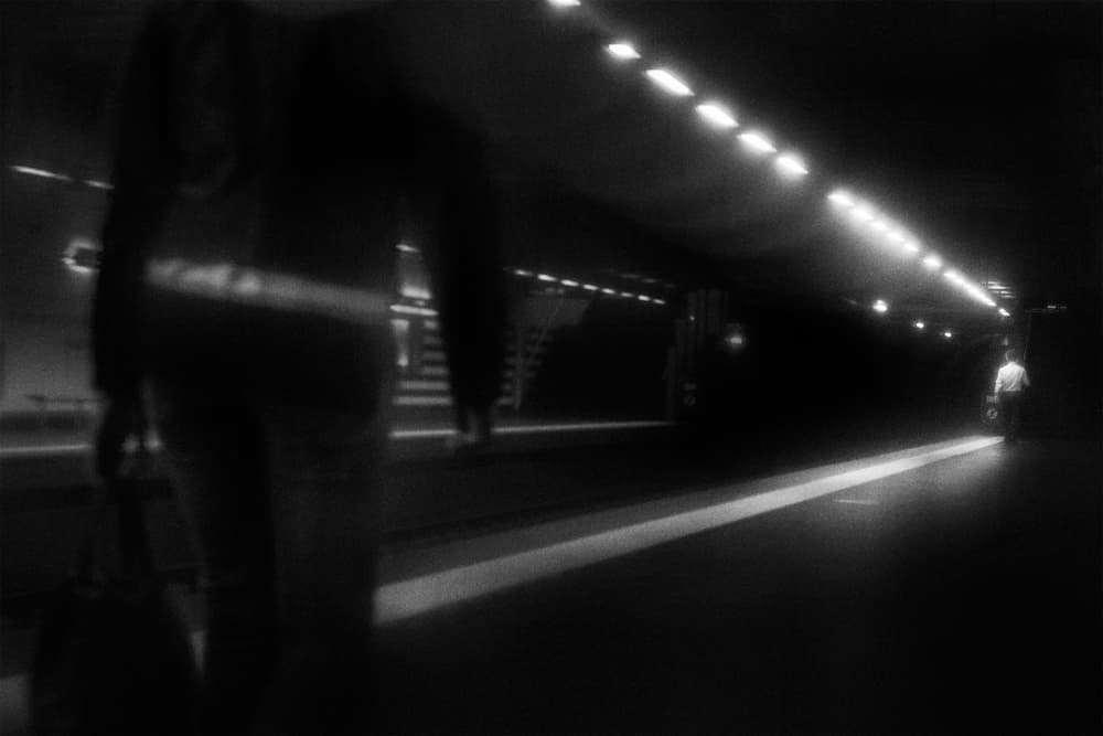 Subway Motion Blur by Laura Mexia — canvas wall art