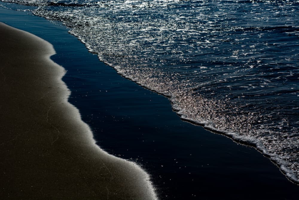 Ocean Sand Waves by Tal Paz-Fridman — canvas wall art