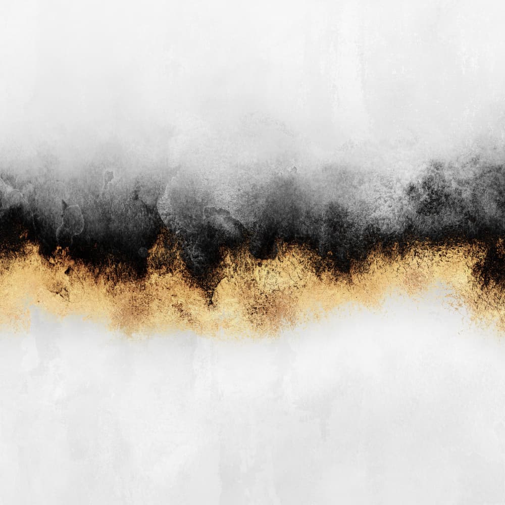 Elegant Abstract Gold by Elisabeth Fredriksson — canvas wall art