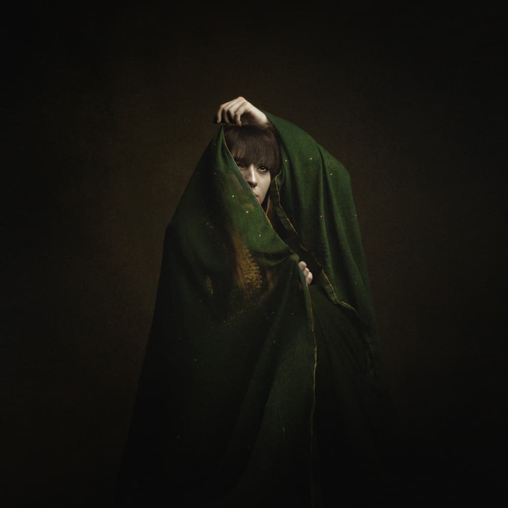 Deep Green Mystery by Moein Hasheminasab — canvas wall art