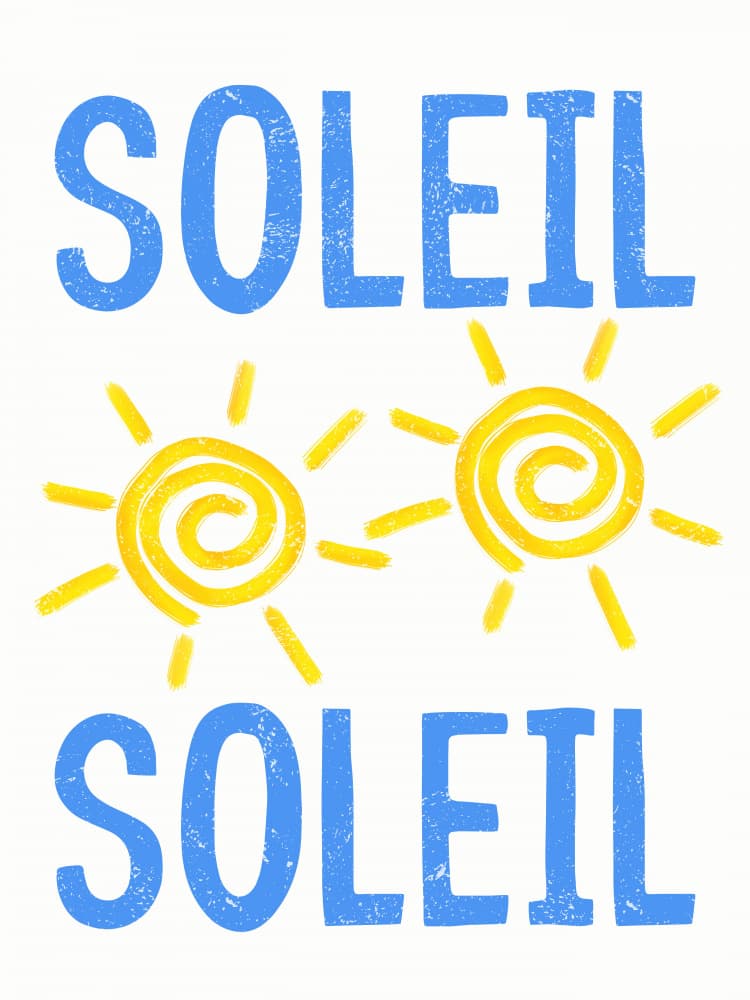 Soleil Summer Suns by Jolly and Dash — canvas wall art