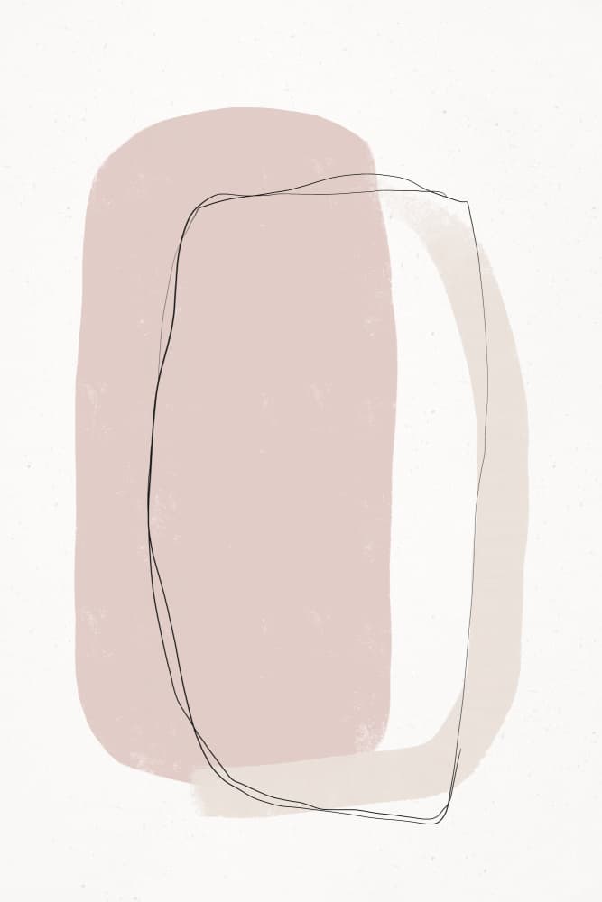 Soft Silhouette by uplusmestudio — canvas wall art