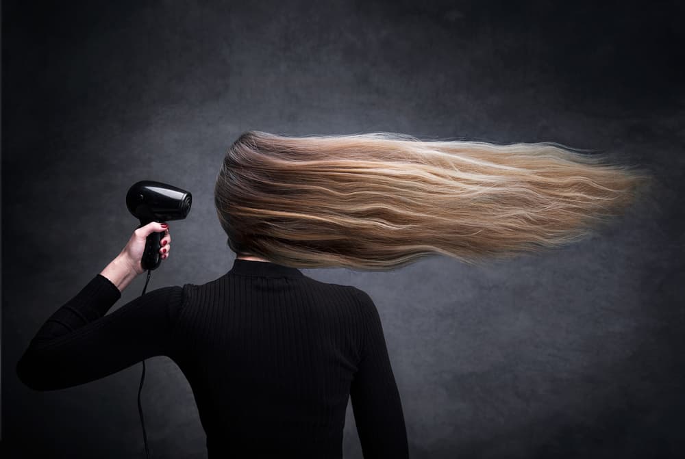 Blowing Blonde Hair by Štefan Csontos — canvas wall art