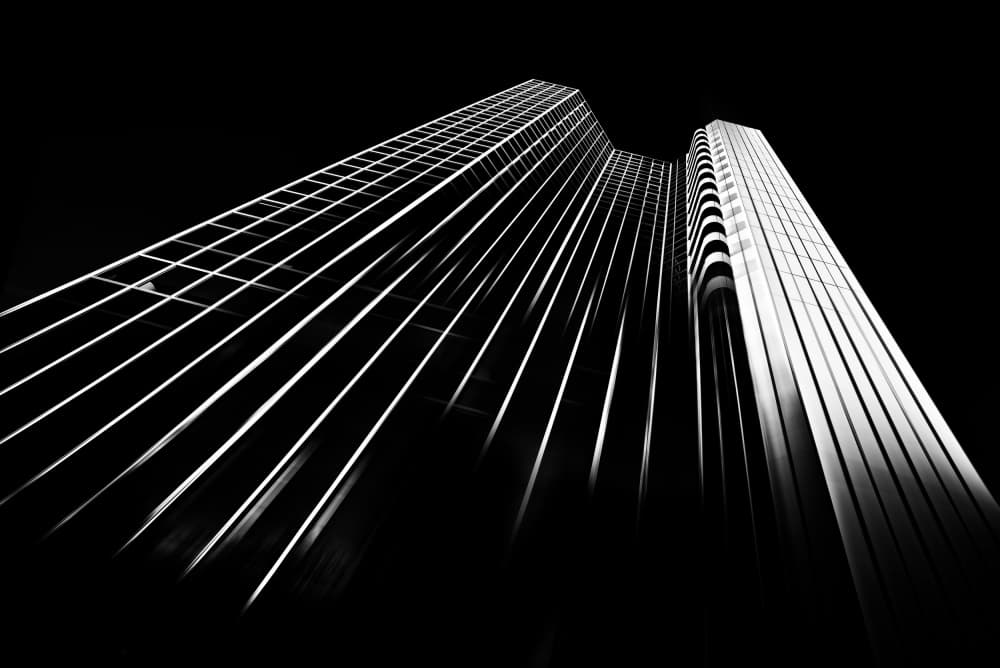 Urban Geometric Lines by Erhard Batzdorf — canvas wall art