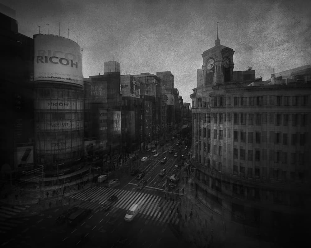 Timeless City Street by Yasuhiro Takachi — canvas wall art