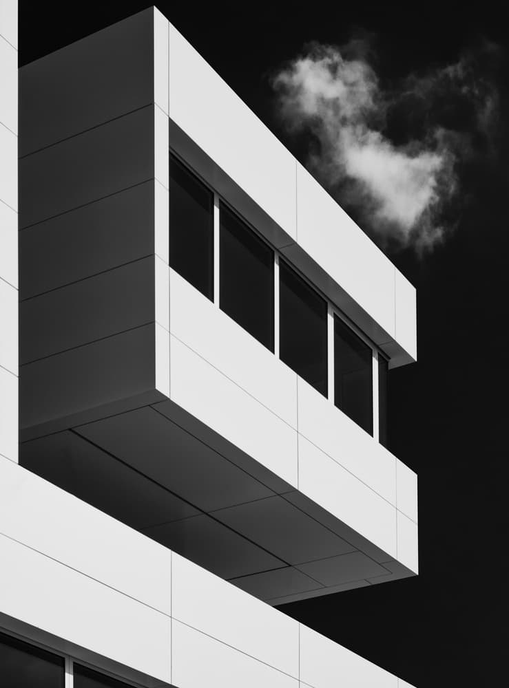 Modern Architectural Lines by Luc Vangindertael (laGrange) — canvas wall art