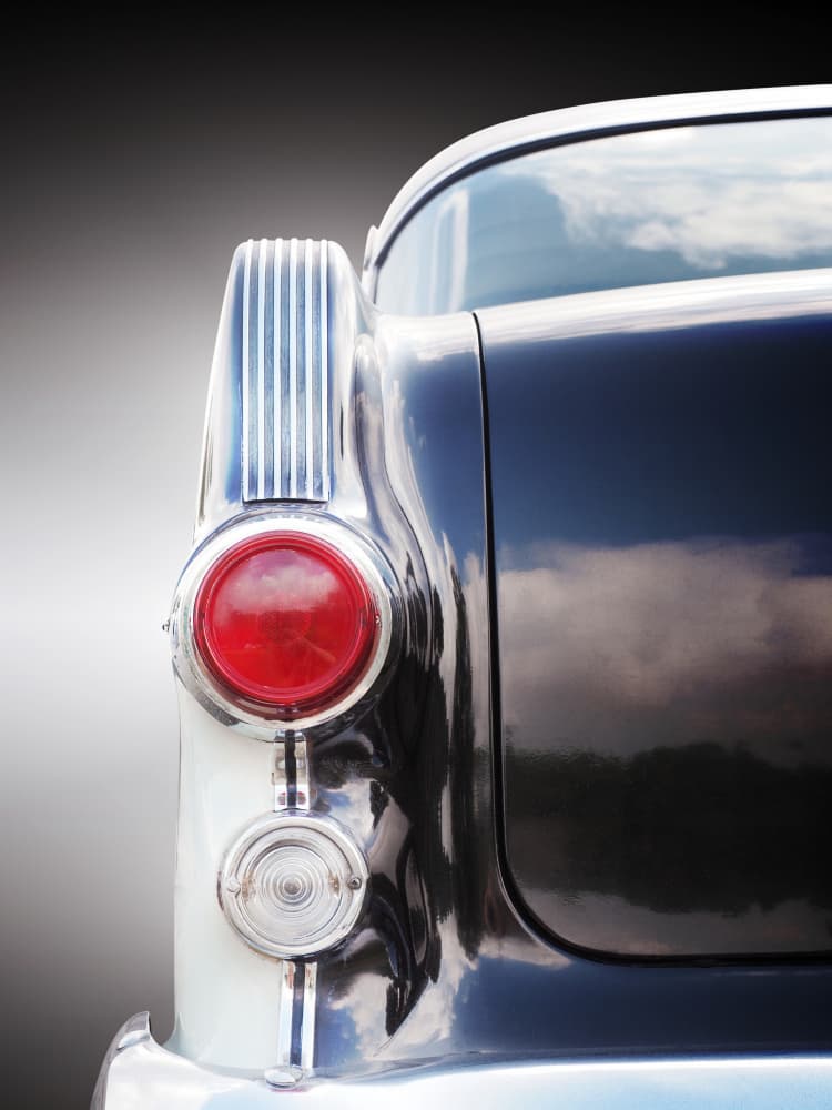 Classic Car Taillight by Beate Gube — canvas wall art