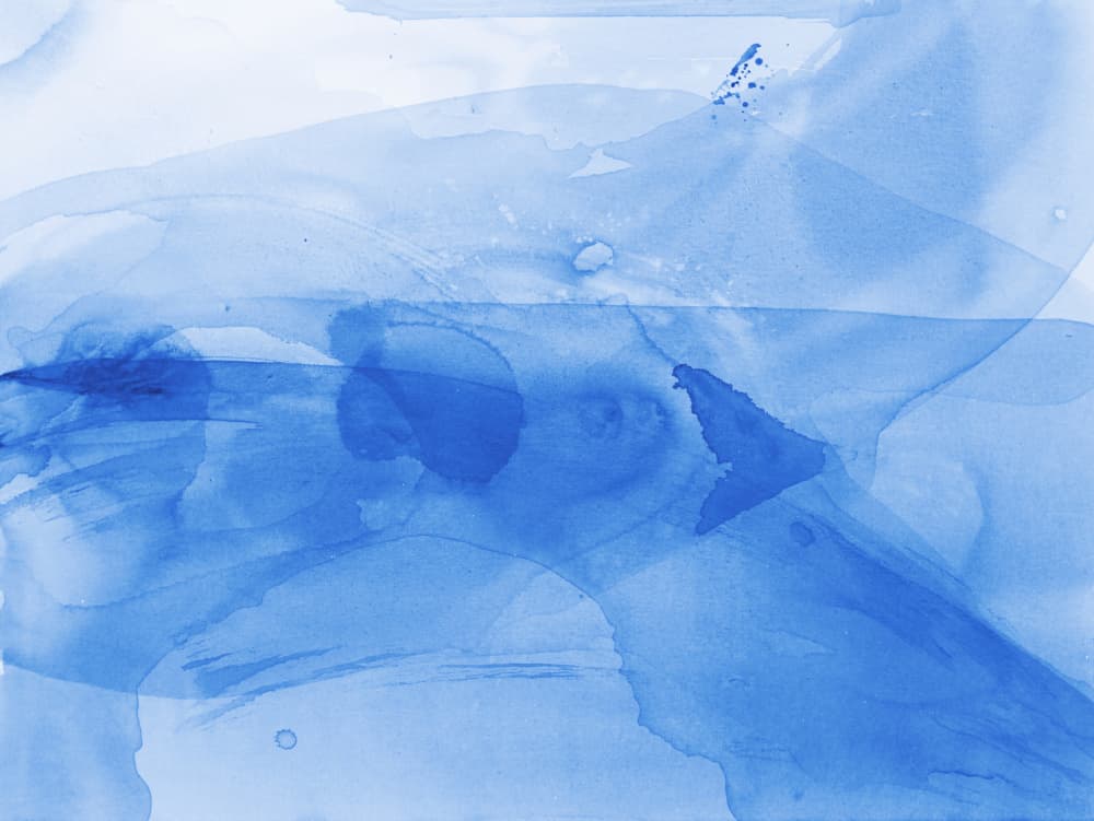 Tranquil Blue Abstract by RodMacIver — canvas wall art