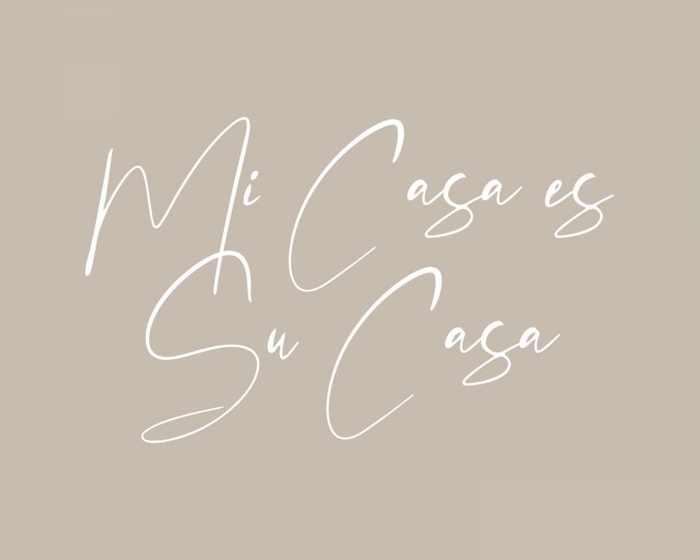 Mi Casa Es Su Casa by KsanaKalpa — canvas wall art
