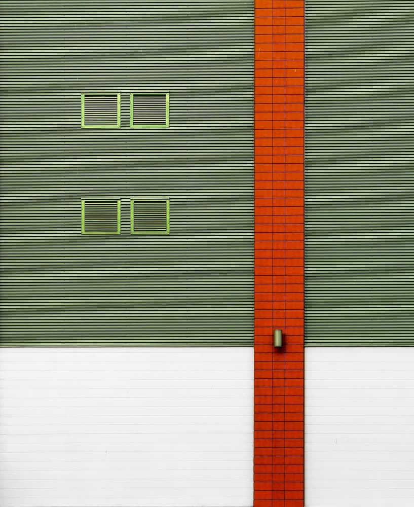 Architectural Color Block by Anna Niemiec — canvas wall art