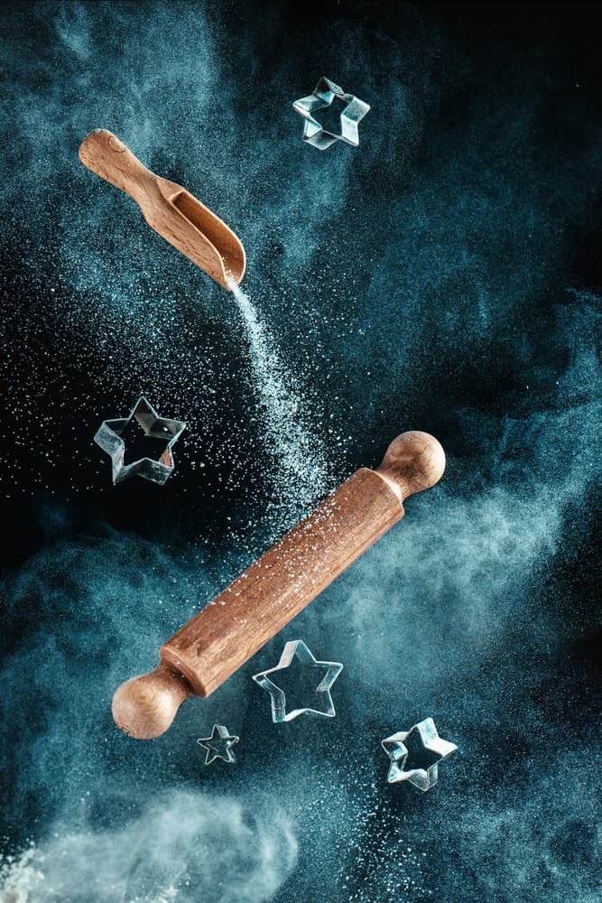 Baking With Stars by Dina Belenko — canvas wall art