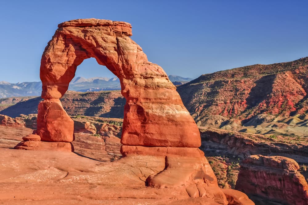 Delicate Arch Desert Vista by Melanie Viola — canvas wall art