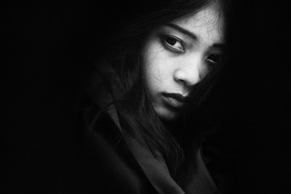 Intense Gaze Portrait by Teguh Yudhi Winarno — canvas wall art