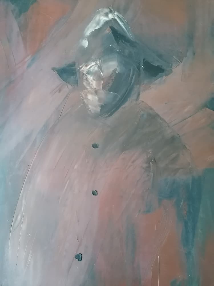 Mysterious Hooded Figure by Stefano Mazzolini — canvas wall art