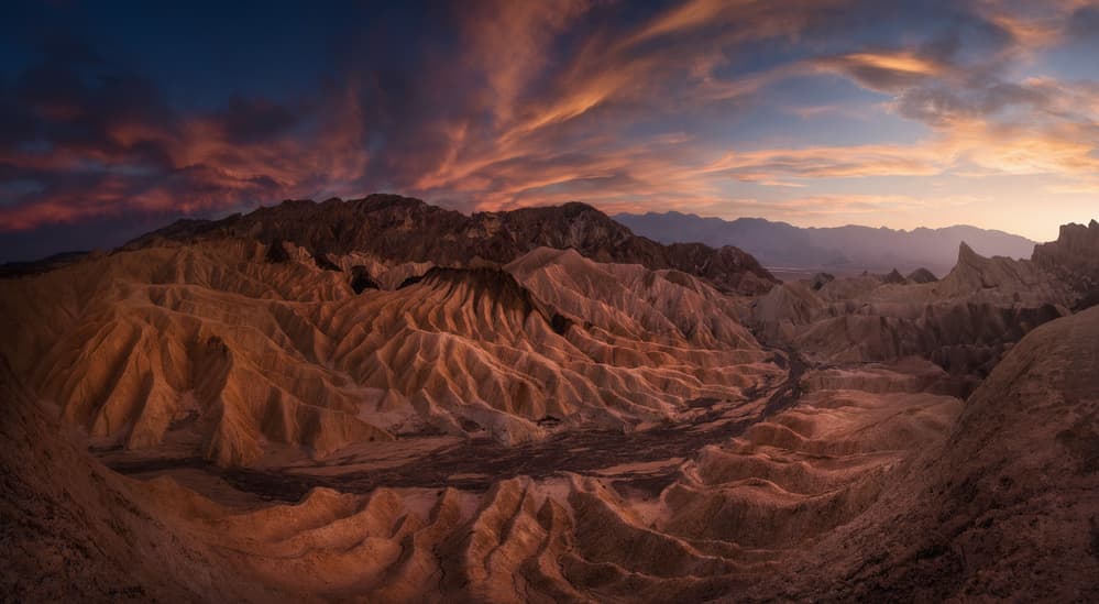 Golden Badlands Sunset by Carlos F. Turienzo — canvas wall art