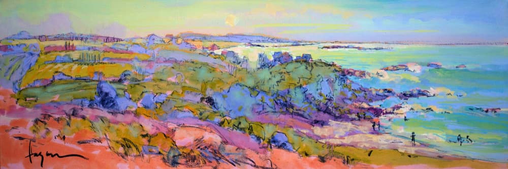 Coastal Daydreams by Dorothy Fagan — canvas wall art