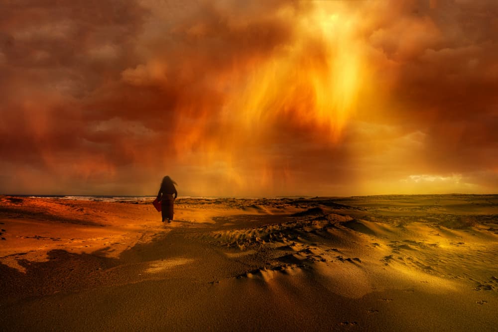 Hope's Golden Path by Yasutaka Sameshima — canvas wall art