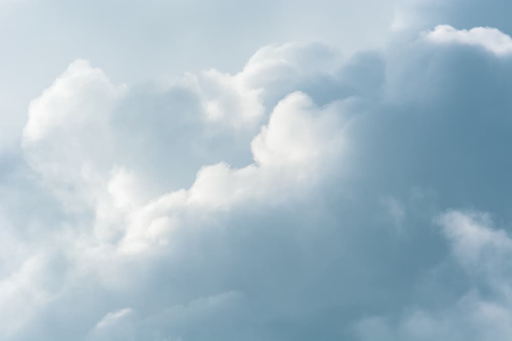 Soft Blue Cloudscape by Tal Paz-Fridman — canvas wall art