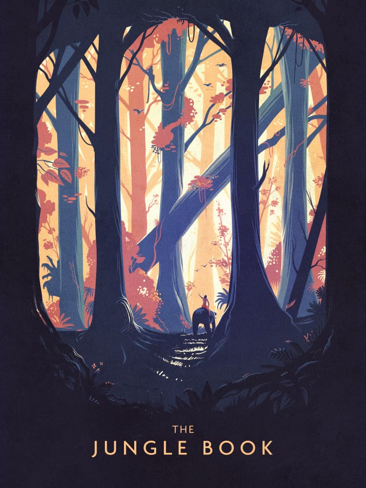 Deep Jungle Journey by Mark Harrison — canvas wall art