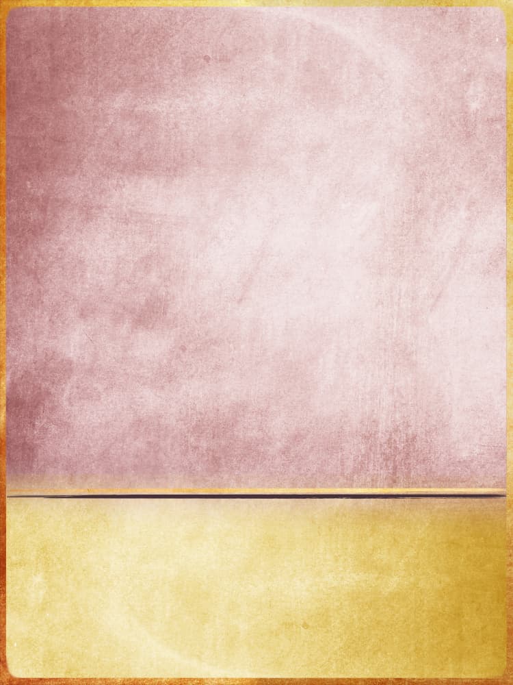 Pink Gold Horizon by Alyson Storms — canvas wall art