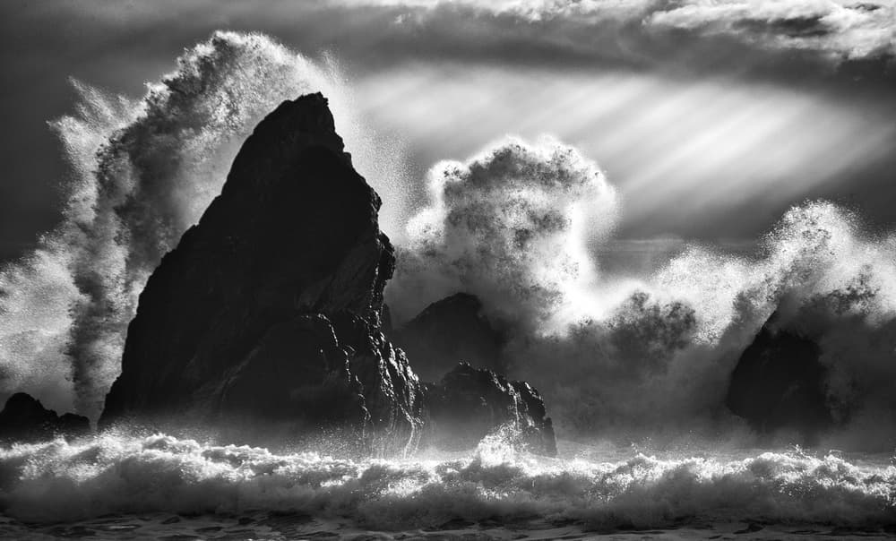 Powerful Ocean Waves by Takafumi Yamashita — canvas wall art
