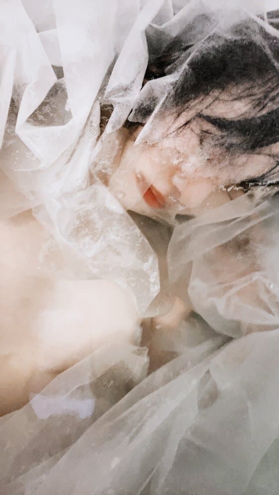 Softly Veiled Dream by Midoriselfphoto — canvas wall art
