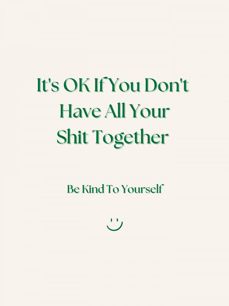 It's Okay Self Care by Nazma Khokhar — canvas wall art