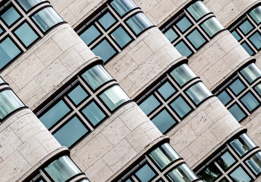 Abstract Architectural Pattern by Stephan Rückert — canvas wall art