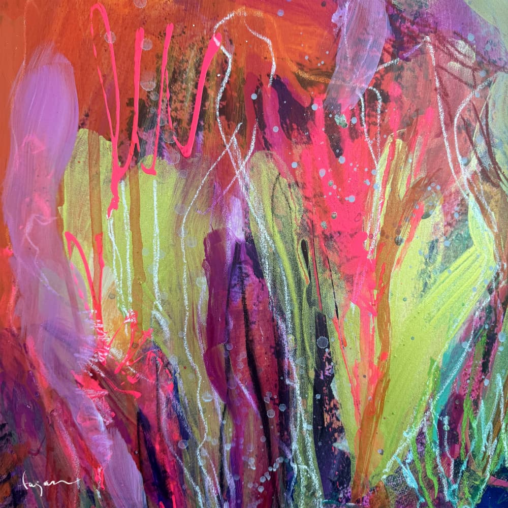 Vibrant Everbloom by Dorothy Fagan — canvas wall art