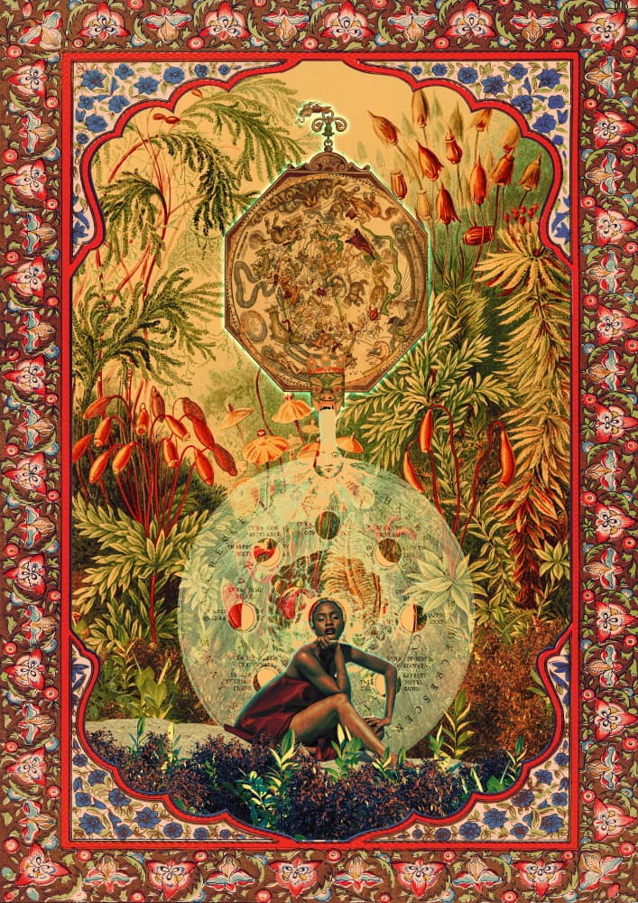 Mystical Jungle Woman by CosmoZach — canvas wall art