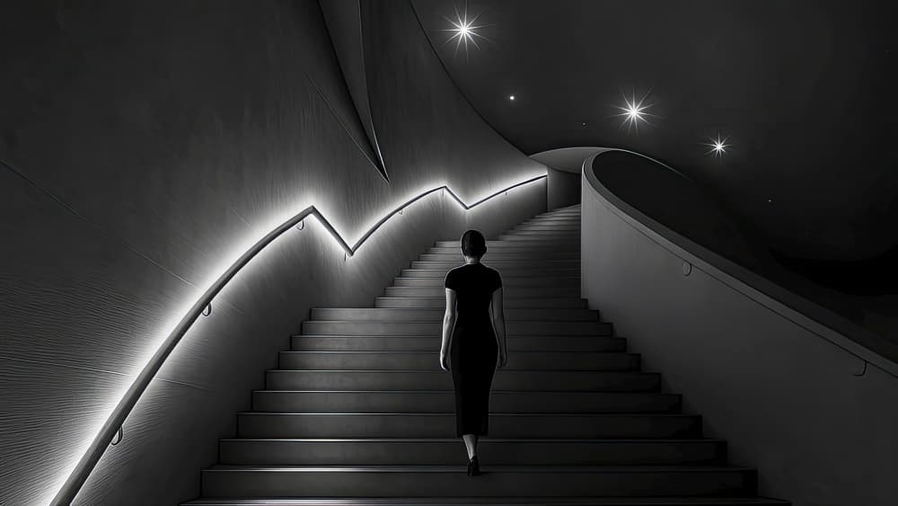 Elegant Ascent by X-FlyingKN — canvas wall art