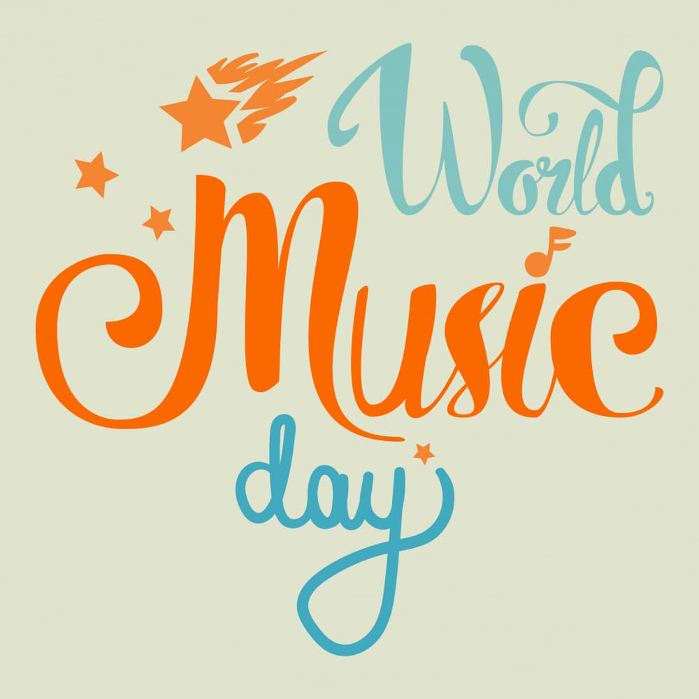 World Music Day Celebration by Marika Barsrsind — canvas wall art