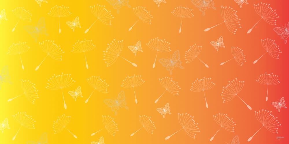 Warm Dandelion Flight by Sue Skellern — canvas wall art